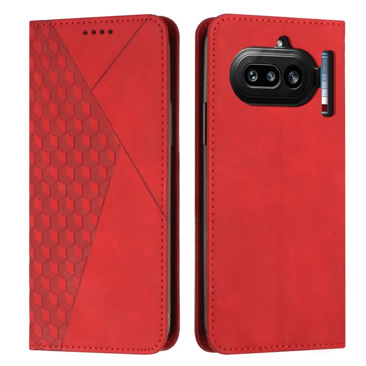 Diamond Splicing Skin Feel Magnetic Leather Phone Case, For Nothing Phone 4a Pro, For Nothing Phone 4a