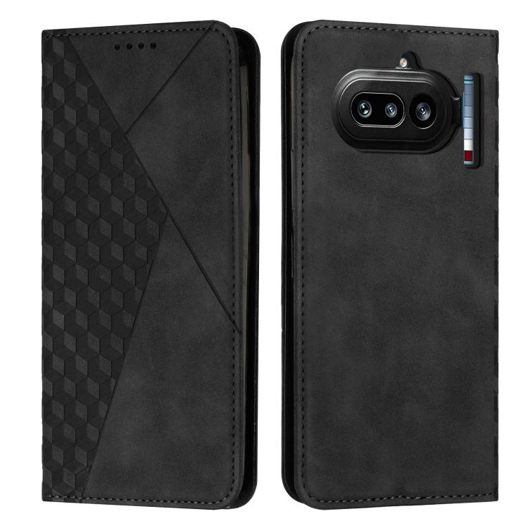 Diamond Splicing Skin Feel Magnetic Leather Phone Case, For Nothing Phone 4a Pro, For Nothing Phone 4a