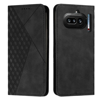 Diamond Splicing Skin Feel Magnetic Leather Phone Case, For Nothing Phone 4a Pro, For Nothing Phone 4a