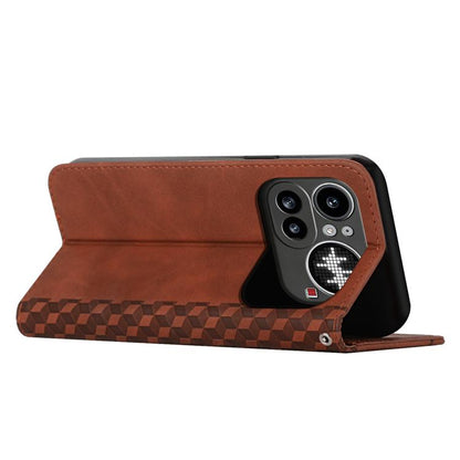 Diamond Splicing Skin Feel Magnetic Leather Phone Case, For Nothing Phone 4a Pro, For Nothing Phone 4a