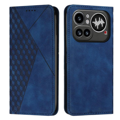 Diamond Splicing Skin Feel Magnetic Leather Phone Case, For Nothing Phone 4a Pro, For Nothing Phone 4a