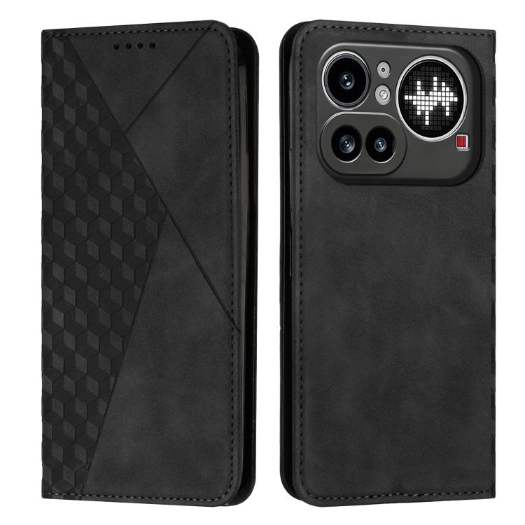 Diamond Splicing Skin Feel Magnetic Leather Phone Case, For Nothing Phone 4a Pro, For Nothing Phone 4a