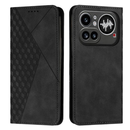 Diamond Splicing Skin Feel Magnetic Leather Phone Case, For Nothing Phone 4a Pro, For Nothing Phone 4a