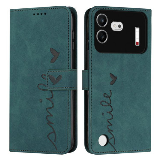 Skin Feel Heart Embossed Leather Phone Case with Long Lanyard, For Nothing Phone 4b, For Nothing Phone 4a Pro, For Nothing Phone 4a