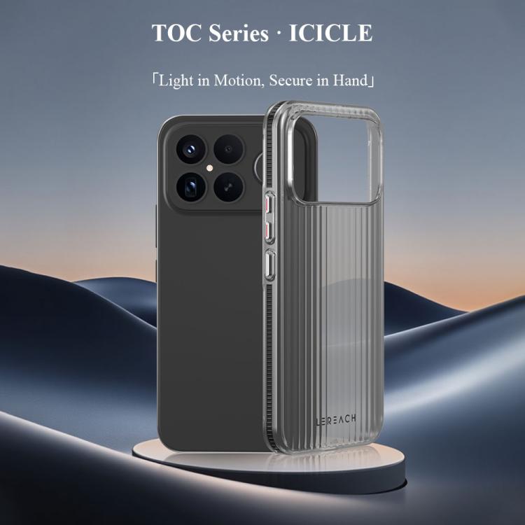 LeReach TOC Icicle Series Ice Mist Double-Sided Non-Slip Phone Case, For Redmi K90 Pro Max, For Redmi K90 / Poco F8 Pro 5G