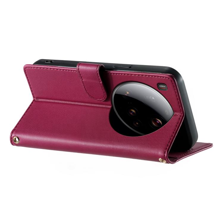 Cute Cats Magnetic Closure Vegan Leather Phone Case with Strap, For Xiaomi 15 Ultra, For Xiaomi Poco X7 Pro / Redmi Turbo 4, For Xiaomi 15 Pro, For Xiaomi 15, For Xiaomi 14T Pro, For Xiaomi 14T, For Xiaomi Poco F6 / Redmi Turbo 3