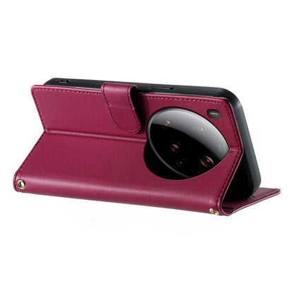Cute Cats Magnetic Closure Vegan Leather Phone Case with Strap, For Xiaomi 15 Ultra, For Xiaomi Poco X7 Pro / Redmi Turbo 4, For Xiaomi 15 Pro, For Xiaomi 15, For Xiaomi 14T Pro, For Xiaomi 14T, For Xiaomi Poco F6 / Redmi Turbo 3
