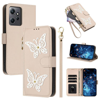 Glitter Butterfly Zipper Vegan Leather Phone Case with Wrist Strap, For Redmi Note 14S 4G Global, For Redmi K80 / K80 Pro, For Redmi Note 14 4G 164.84mm, For Redmi Note 14 Pro 5G, For Redmi Note 14 5G, For Redmi Note 14 Pro 4G Global                   ...