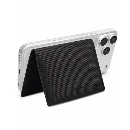 Denior V26 Vegan Leather Texture Magnetic Wallet Card Holder, V26