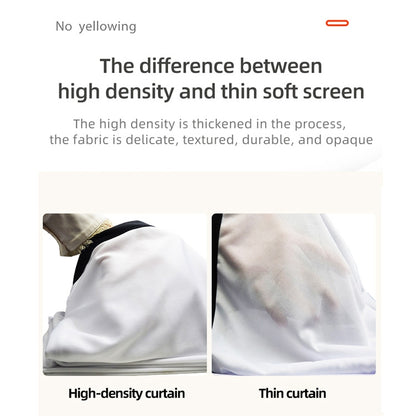 Simple Folding High Density Polyester Projector Film Curtain, Size:60 inch (16:9) Projection Area: 132x75cm