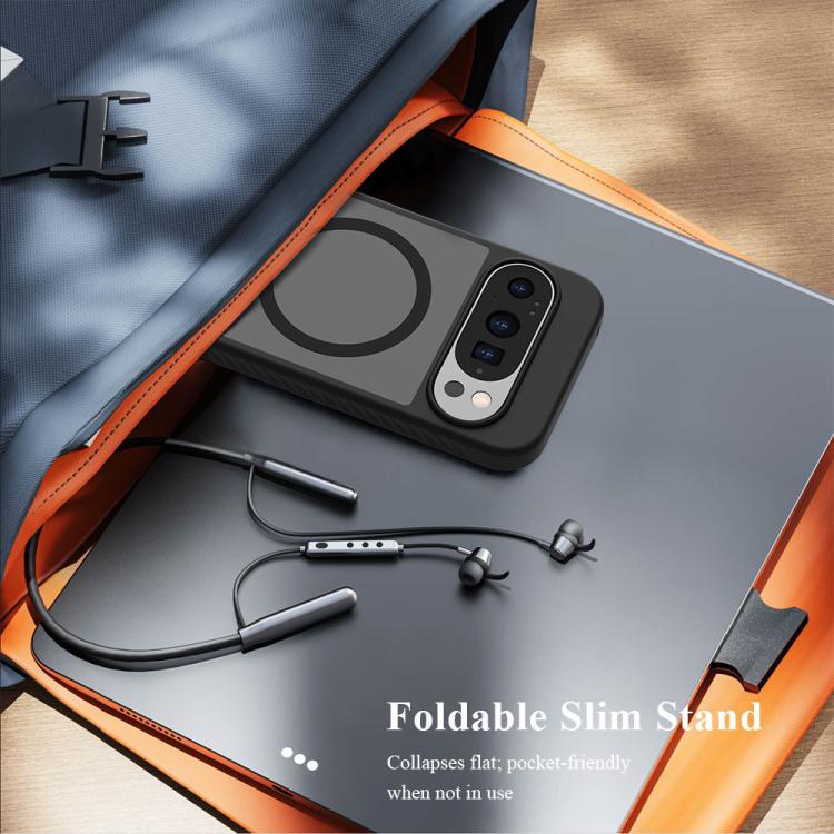 LeReach Le-Chic Series Integrated Hidden Kickstand Magnetic Phone Case, For Google Pixel 9 Pro XL / 10 Pro XL, For Google Pixel 9 / 9 Pro / 10