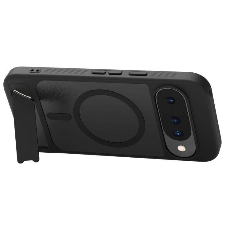 LeReach Le-Chic Series Integrated Hidden Kickstand Magnetic Phone Case, For Google Pixel 9 Pro XL / 10 Pro XL, For Google Pixel 9 / 9 Pro / 10
