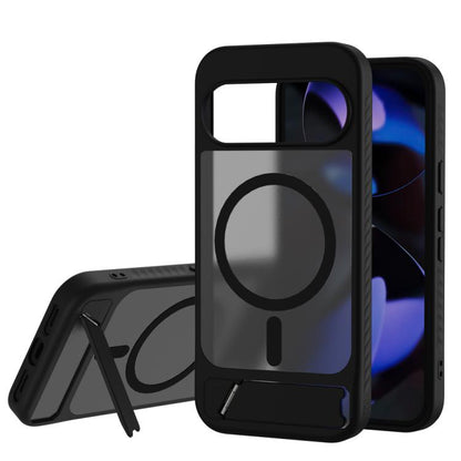 LeReach Le-Chic Series Integrated Hidden Kickstand Magnetic Phone Case, For Google Pixel 9 Pro XL / 10 Pro XL, For Google Pixel 9 / 9 Pro / 10