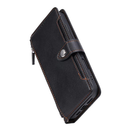 Litchi Texture Zipper Wallet Buckle Vegan Leather Phone Case with Wrist Strap, For Google Pixel 11 Pro XL, For Google Pixel 11 Pro, For Google Pixel 10a, For Google Pixel 10 Pro XL / 9 Pro XL, For Google Pixel 10 / 10 Pro / 9, For Google Pixel 9a