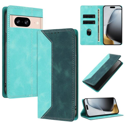 Skin Feel Two-tone RFID Blocking Vegan Leather Phone Case, For Google Pixel 11 Pro XL, For Google Pixel 11 / 11 Pro, For Google Pixel 10a, For Google Pixel 10 Pro XL / 9 Pro XL, For Google Pixel 10 / 10 Pro, For Google Pixel 9a, For Google Pixel 9 Pro ...