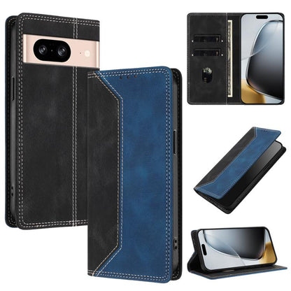Skin Feel Two-tone RFID Blocking Vegan Leather Phone Case, For Google Pixel 11 Pro XL, For Google Pixel 11 / 11 Pro, For Google Pixel 10a, For Google Pixel 10 Pro XL / 9 Pro XL, For Google Pixel 10 / 10 Pro, For Google Pixel 9a, For Google Pixel 9 Pro ...