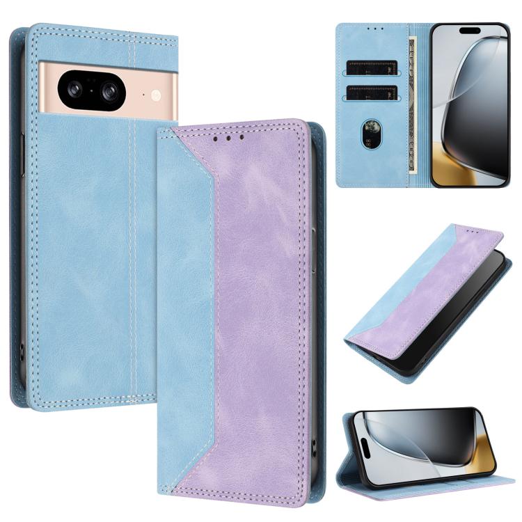 Skin Feel Two-tone RFID Blocking Vegan Leather Phone Case, For Google Pixel 11 Pro XL, For Google Pixel 11 / 11 Pro, For Google Pixel 10a, For Google Pixel 10 Pro XL / 9 Pro XL, For Google Pixel 10 / 10 Pro, For Google Pixel 9a, For Google Pixel 9 Pro ...