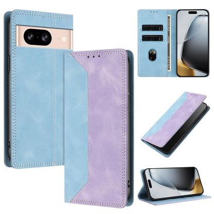Skin Feel Two-tone RFID Blocking Vegan Leather Phone Case, For Google Pixel 11 Pro XL, For Google Pixel 11 / 11 Pro, For Google Pixel 10a, For Google Pixel 10 Pro XL / 9 Pro XL, For Google Pixel 10 / 10 Pro, For Google Pixel 9a, For Google Pixel 9 Pro ...