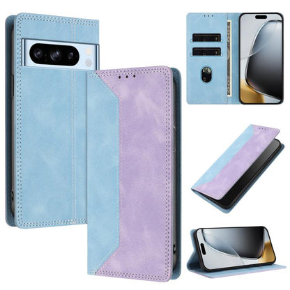 Skin Feel Two-tone RFID Blocking Vegan Leather Phone Case, For Google Pixel 11 Pro XL, For Google Pixel 11 / 11 Pro, For Google Pixel 10a, For Google Pixel 10 Pro XL / 9 Pro XL, For Google Pixel 10 / 10 Pro, For Google Pixel 9a, For Google Pixel 9 Pro ...