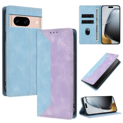 Skin Feel Two-tone RFID Blocking Vegan Leather Phone Case, For Google Pixel 11 Pro XL, For Google Pixel 11 / 11 Pro, For Google Pixel 10a, For Google Pixel 10 Pro XL / 9 Pro XL, For Google Pixel 10 / 10 Pro, For Google Pixel 9a, For Google Pixel 9 Pro ...