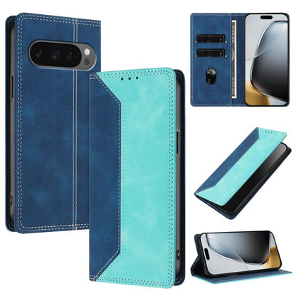 Skin Feel Two-tone RFID Blocking Vegan Leather Phone Case, For Google Pixel 11 Pro XL, For Google Pixel 11 / 11 Pro, For Google Pixel 10a, For Google Pixel 10 Pro XL / 9 Pro XL, For Google Pixel 10 / 10 Pro, For Google Pixel 9a, For Google Pixel 9 Pro ...