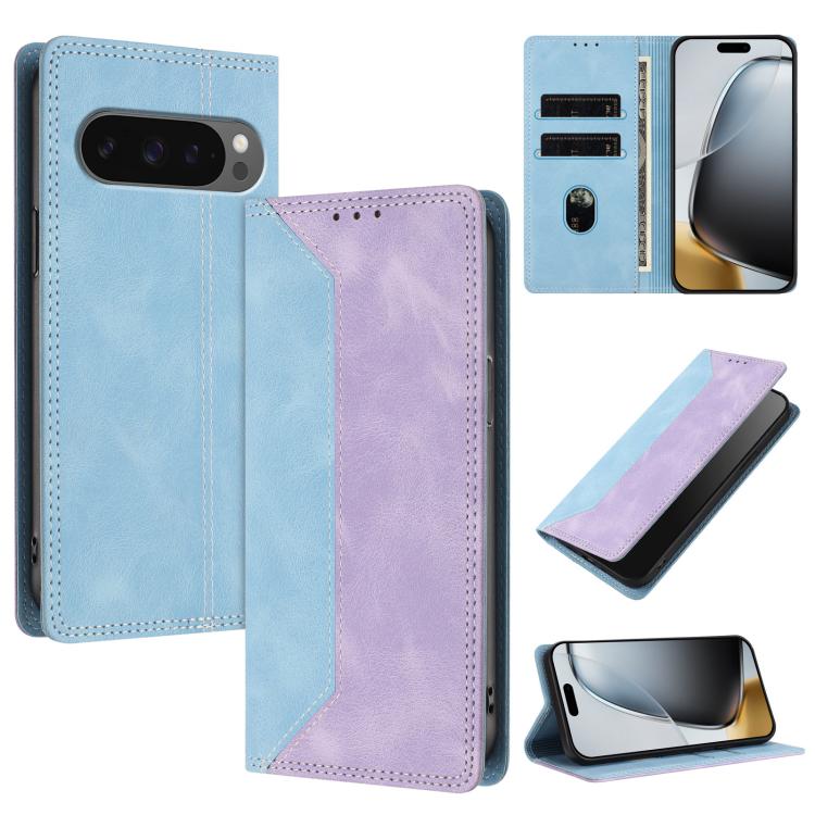 Skin Feel Two-tone RFID Blocking Vegan Leather Phone Case, For Google Pixel 11 Pro XL, For Google Pixel 11 / 11 Pro, For Google Pixel 10a, For Google Pixel 10 Pro XL / 9 Pro XL, For Google Pixel 10 / 10 Pro, For Google Pixel 9a, For Google Pixel 9 Pro ...