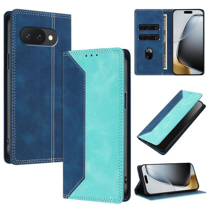 Skin Feel Two-tone RFID Blocking Vegan Leather Phone Case, For Google Pixel 11 Pro XL, For Google Pixel 11 / 11 Pro, For Google Pixel 10a, For Google Pixel 10 Pro XL / 9 Pro XL, For Google Pixel 10 / 10 Pro, For Google Pixel 9a, For Google Pixel 9 Pro ...