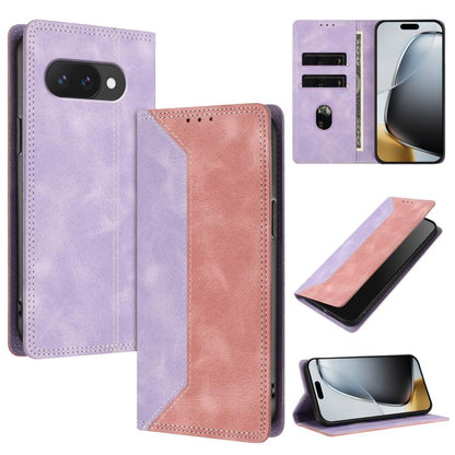 Skin Feel Two-tone RFID Blocking Vegan Leather Phone Case, For Google Pixel 11 Pro XL, For Google Pixel 11 / 11 Pro, For Google Pixel 10a, For Google Pixel 10 Pro XL / 9 Pro XL, For Google Pixel 10 / 10 Pro, For Google Pixel 9a, For Google Pixel 9 Pro ...