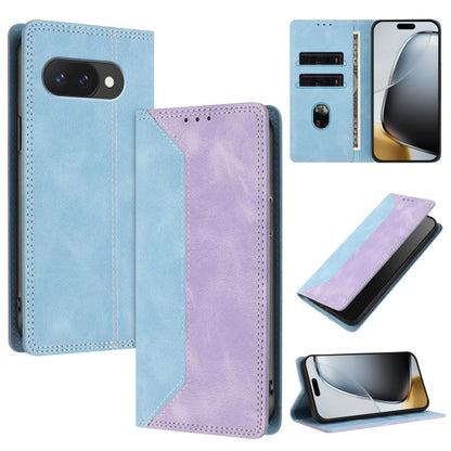 Skin Feel Two-tone RFID Blocking Vegan Leather Phone Case, For Google Pixel 11 Pro XL, For Google Pixel 11 / 11 Pro, For Google Pixel 10a, For Google Pixel 10 Pro XL / 9 Pro XL, For Google Pixel 10 / 10 Pro, For Google Pixel 9a, For Google Pixel 9 Pro ...