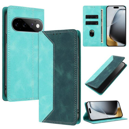 Skin Feel Two-tone RFID Blocking Vegan Leather Phone Case, For Google Pixel 11 Pro XL, For Google Pixel 11 / 11 Pro, For Google Pixel 10a, For Google Pixel 10 Pro XL / 9 Pro XL, For Google Pixel 10 / 10 Pro, For Google Pixel 9a, For Google Pixel 9 Pro ...