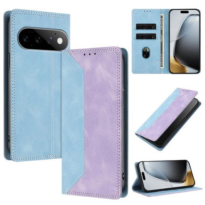 Skin Feel Two-tone RFID Blocking Vegan Leather Phone Case, For Google Pixel 11 Pro XL, For Google Pixel 11 / 11 Pro, For Google Pixel 10a, For Google Pixel 10 Pro XL / 9 Pro XL, For Google Pixel 10 / 10 Pro, For Google Pixel 9a, For Google Pixel 9 Pro ...