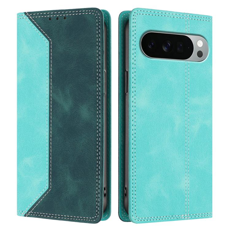 Skin Feel Two-tone RFID Blocking Vegan Leather Phone Case, For Google Pixel 11 Pro XL, For Google Pixel 11 / 11 Pro, For Google Pixel 10a, For Google Pixel 10 Pro XL / 9 Pro XL, For Google Pixel 10 / 10 Pro, For Google Pixel 9a, For Google Pixel 9 Pro ...