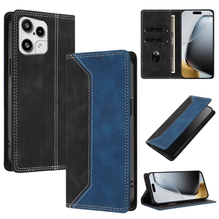 Skin Feel Two-tone RFID Blocking Vegan Leather Phone Case, For Nothing Phone 4a Pro, For Nothing Phone 4a, For Nothing Phone 3a Lite, For Nothing Phone 3, For Nothing Phone 3a, For Nothing CMF Phone 2 Pro, For Nothing Phone 3a Pro