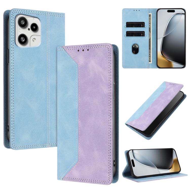 Skin Feel Two-tone RFID Blocking Vegan Leather Phone Case, For Nothing Phone 4a Pro, For Nothing Phone 4a, For Nothing Phone 3a Lite, For Nothing Phone 3, For Nothing Phone 3a, For Nothing CMF Phone 2 Pro, For Nothing Phone 3a Pro