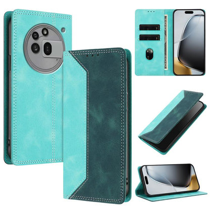 Skin Feel Two-tone RFID Blocking Vegan Leather Phone Case, For Nothing Phone 4a Pro, For Nothing Phone 4a, For Nothing Phone 3a Lite, For Nothing Phone 3, For Nothing Phone 3a, For Nothing CMF Phone 2 Pro, For Nothing Phone 3a Pro