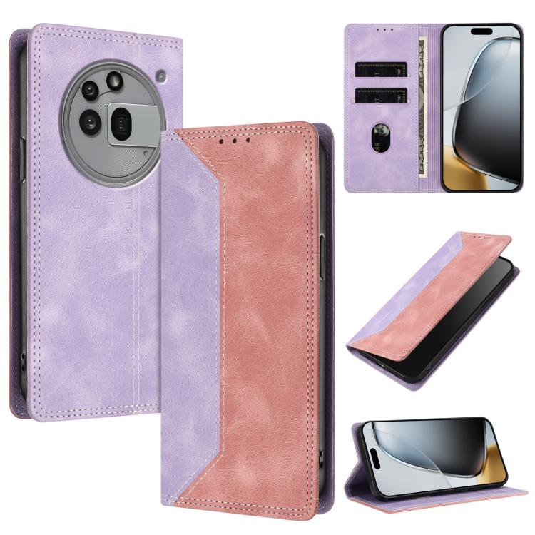 Skin Feel Two-tone RFID Blocking Vegan Leather Phone Case, For Nothing Phone 4a Pro, For Nothing Phone 4a, For Nothing Phone 3a Lite, For Nothing Phone 3, For Nothing Phone 3a, For Nothing CMF Phone 2 Pro, For Nothing Phone 3a Pro