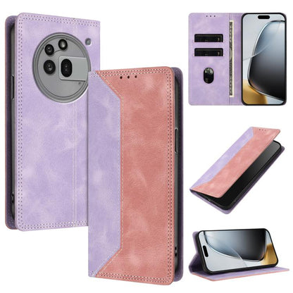 Skin Feel Two-tone RFID Blocking Vegan Leather Phone Case, For Nothing Phone 4a Pro, For Nothing Phone 4a, For Nothing Phone 3a Lite, For Nothing Phone 3, For Nothing Phone 3a, For Nothing CMF Phone 2 Pro, For Nothing Phone 3a Pro