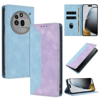 Skin Feel Two-tone RFID Blocking Vegan Leather Phone Case, For Nothing Phone 4a Pro, For Nothing Phone 4a, For Nothing Phone 3a Lite, For Nothing Phone 3, For Nothing Phone 3a, For Nothing CMF Phone 2 Pro, For Nothing Phone 3a Pro