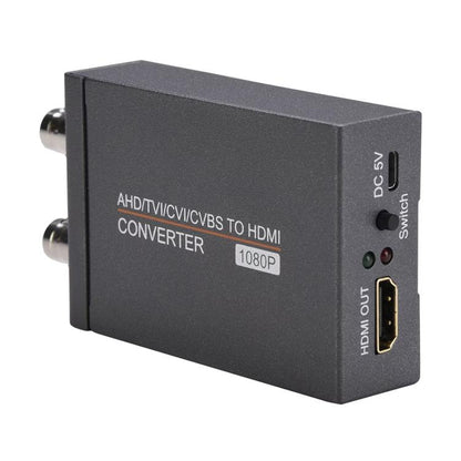 NK-T8 Dual AHD to HDMI 1080P HD BNC Camera Signal Converter, Support TVI, CVI, CVBS, Dual AHD to HDMI