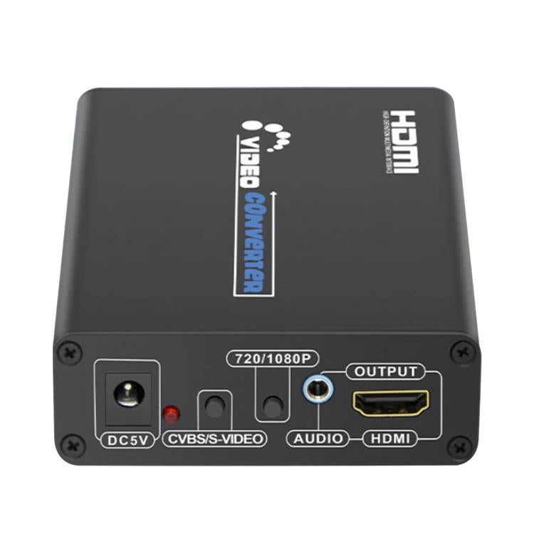 NK-H28 AV, S-VIDEO to HDMI, 3.5mm Audio Jack 1080P HD Video Converter, EU Plug, US Plug, UK Plug, AU Plug