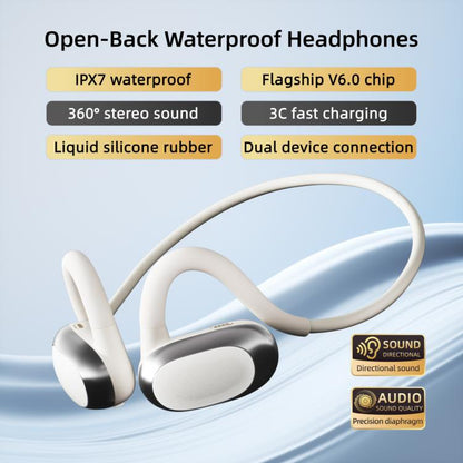 Hileo F25B Sport Air Conduction Bluetooth Waterproof Noise Reduction Headphones