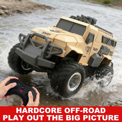 JJR/C Q241 Véhicule blindé amphibie télécommandé quatre roues motrices étanche anti-explosion