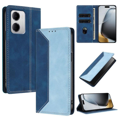 Skin Feel Two-tone RFID Blocking Vegan Leather Phone Case, For Redmi K90 Max 5G, For Redmi A7 Pro 4G / 5G 171mm, For Redmi 15a 5G, For Redmi Turbo 5 Max / Poco X8 Pro Max 5G, For Redmi Turbo 5 / Poco X8 Pro 5G, For Redmi Note 15 Pro+ 5G Global 163.3mm ...
