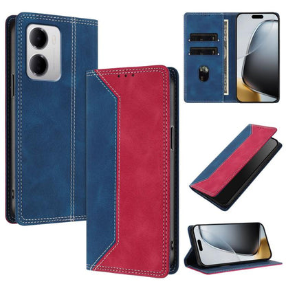 Skin Feel Two-tone RFID Blocking Vegan Leather Phone Case, For Redmi K90 Max 5G, For Redmi A7 Pro 4G / 5G 171mm, For Redmi 15a 5G, For Redmi Turbo 5 Max / Poco X8 Pro Max 5G, For Redmi Turbo 5 / Poco X8 Pro 5G, For Redmi Note 15 Pro+ 5G Global 163.3mm ...