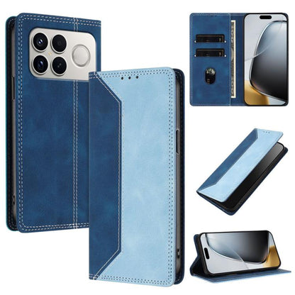 Skin Feel Two-tone RFID Blocking Vegan Leather Phone Case, For Redmi K90 Max 5G, For Redmi A7 Pro 4G / 5G 171mm, For Redmi 15a 5G, For Redmi Turbo 5 Max / Poco X8 Pro Max 5G, For Redmi Turbo 5 / Poco X8 Pro 5G, For Redmi Note 15 Pro+ 5G Global 163.3mm ...
