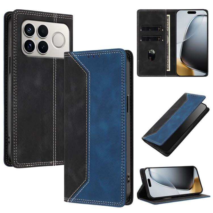 Skin Feel Two-tone RFID Blocking Vegan Leather Phone Case, For Redmi K90 Max 5G, For Redmi A7 Pro 4G / 5G 171mm, For Redmi 15a 5G, For Redmi Turbo 5 Max / Poco X8 Pro Max 5G, For Redmi Turbo 5 / Poco X8 Pro 5G, For Redmi Note 15 Pro+ 5G Global 163.3mm ...