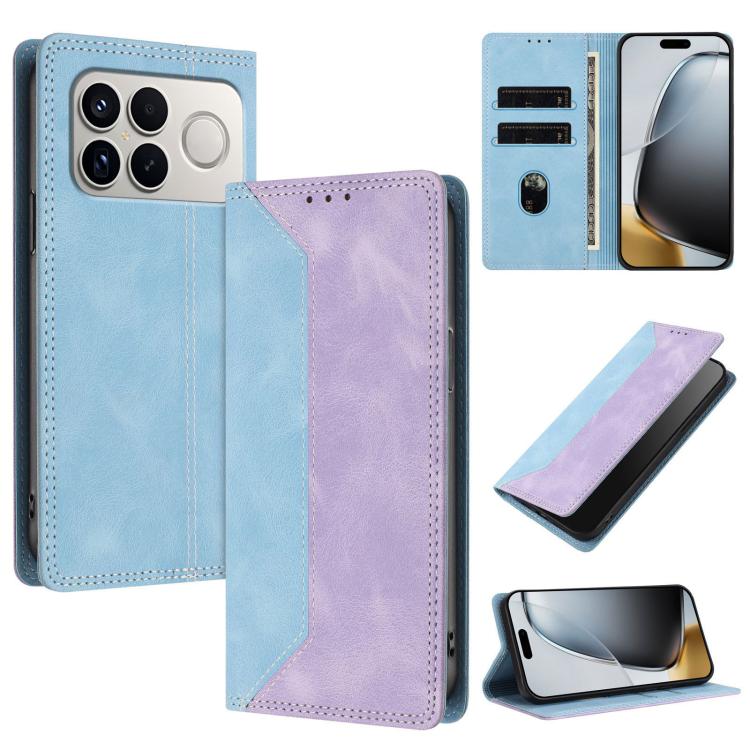 Skin Feel Two-tone RFID Blocking Vegan Leather Phone Case, For Redmi K90 Max 5G, For Redmi A7 Pro 4G / 5G 171mm, For Redmi 15a 5G, For Redmi Turbo 5 Max / Poco X8 Pro Max 5G, For Redmi Turbo 5 / Poco X8 Pro 5G, For Redmi Note 15 Pro+ 5G Global 163.3mm ...