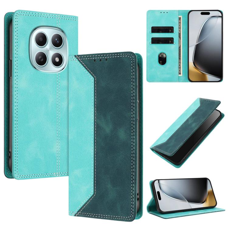 Skin Feel Two-tone RFID Blocking Vegan Leather Phone Case, For Redmi K90 Max 5G, For Redmi A7 Pro 4G / 5G 171mm, For Redmi 15a 5G, For Redmi Turbo 5 Max / Poco X8 Pro Max 5G, For Redmi Turbo 5 / Poco X8 Pro 5G, For Redmi Note 15 Pro+ 5G Global 163.3mm ...