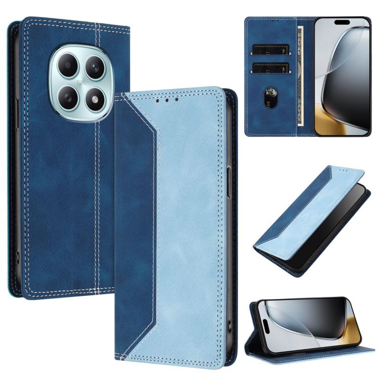 Skin Feel Two-tone RFID Blocking Vegan Leather Phone Case, For Redmi K90 Max 5G, For Redmi A7 Pro 4G / 5G 171mm, For Redmi 15a 5G, For Redmi Turbo 5 Max / Poco X8 Pro Max 5G, For Redmi Turbo 5 / Poco X8 Pro 5G, For Redmi Note 15 Pro+ 5G Global 163.3mm ...