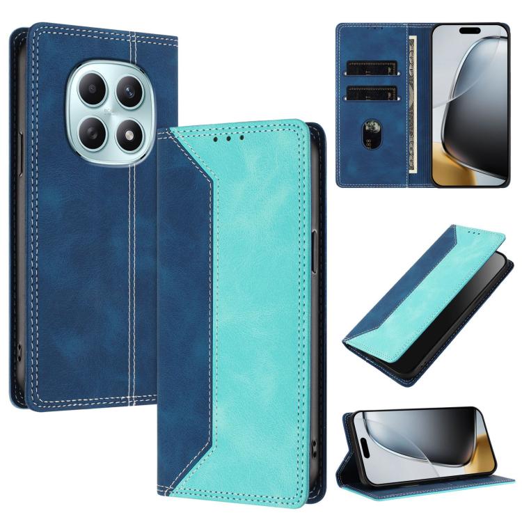 Skin Feel Two-tone RFID Blocking Vegan Leather Phone Case, For Redmi K90 Max 5G, For Redmi A7 Pro 4G / 5G 171mm, For Redmi 15a 5G, For Redmi Turbo 5 Max / Poco X8 Pro Max 5G, For Redmi Turbo 5 / Poco X8 Pro 5G, For Redmi Note 15 Pro+ 5G Global 163.3mm ...